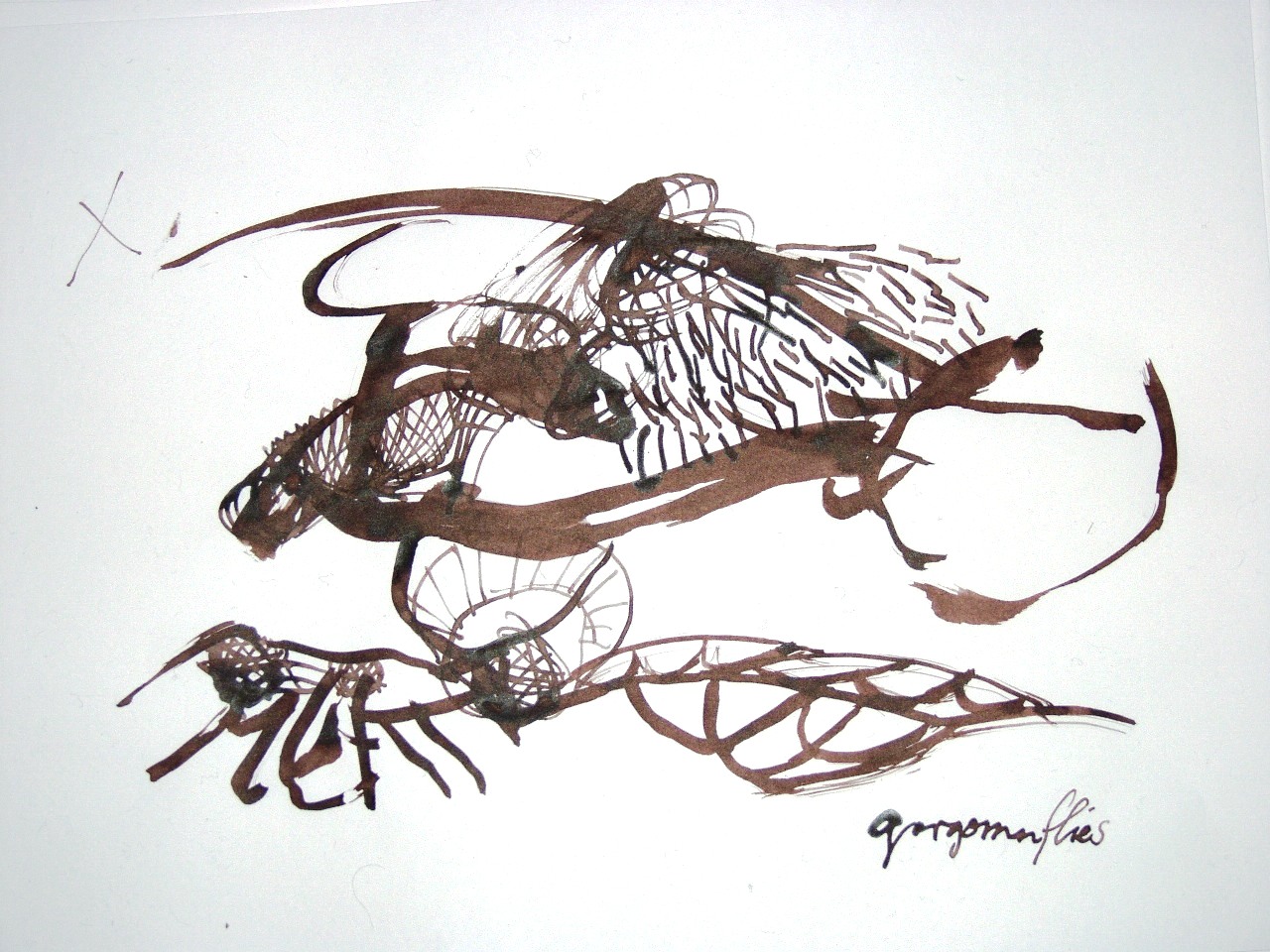 tuschezeichnung, patrick feldmann